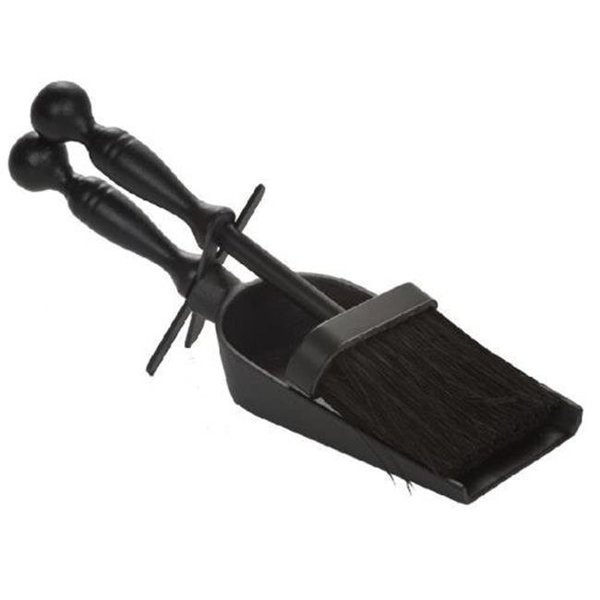 Dagan Dagan SB100 Ash Brush & Shovel with Stand; Black SB100